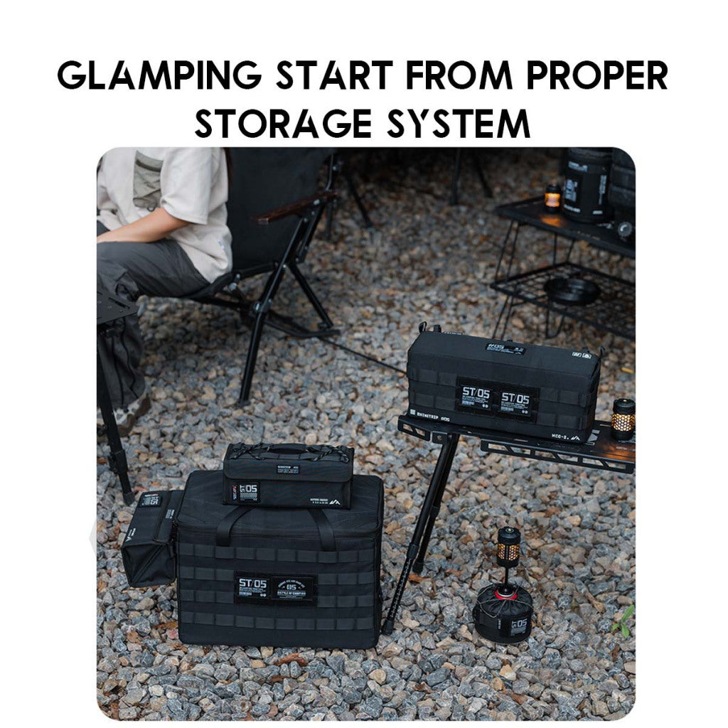 Shinetrip Tactical Storage Bag Soft Case XXS S Pack Outdoor Camping Molle System Kermit Chair Side Pouch Cup Holder A527