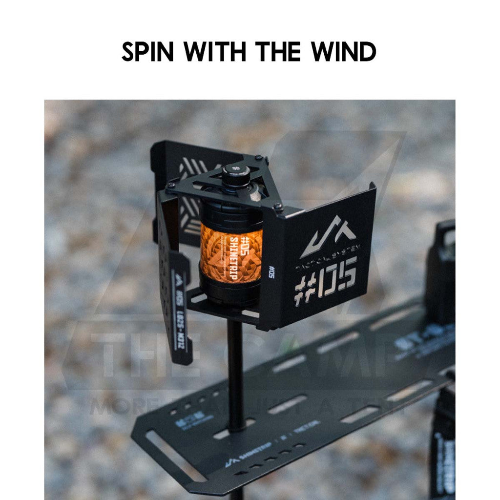 Shinetrip Shadow Wandering Lamp Shade for 19 Tornado Light Accessories Outdoor Camping Light Stand Pole A556