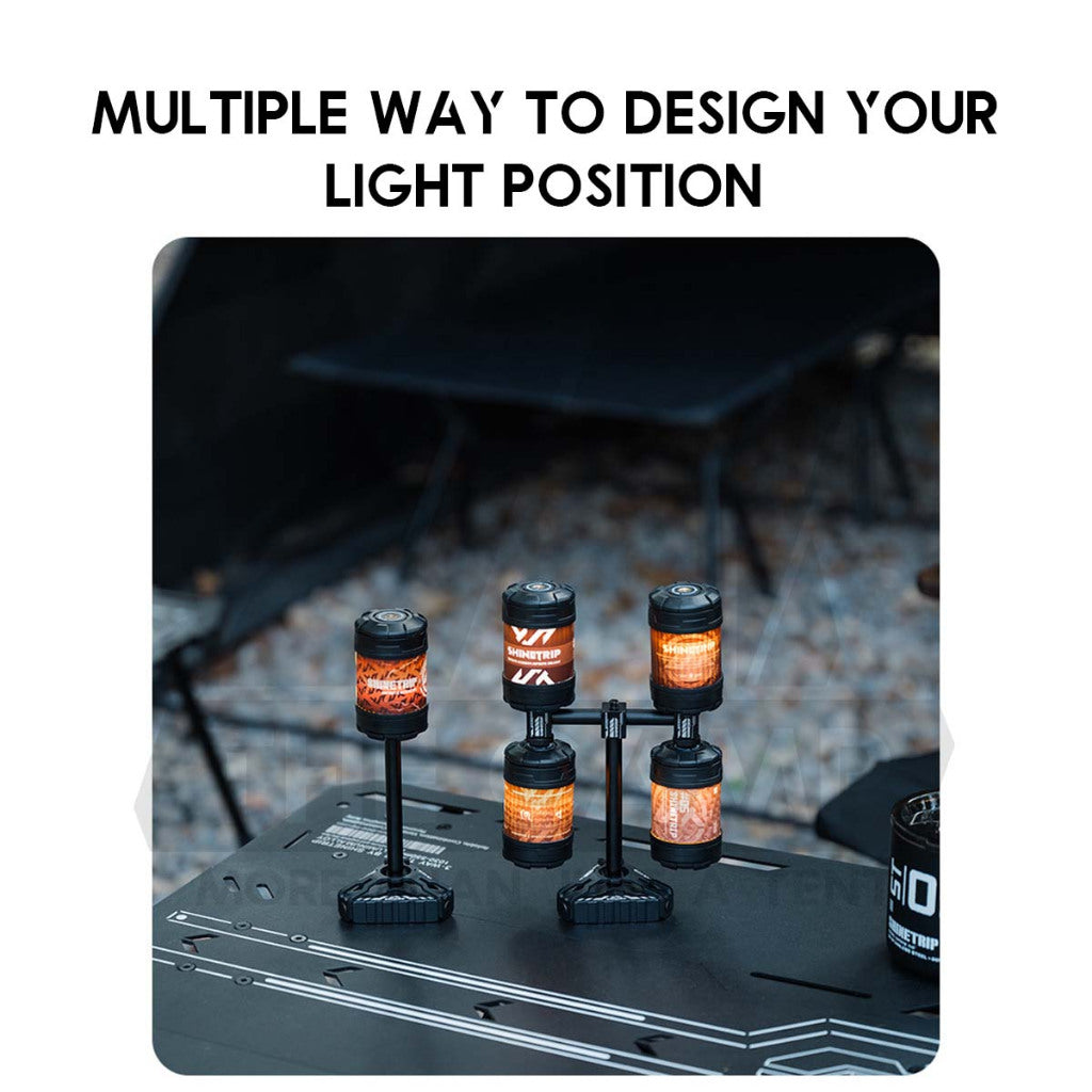 Shinetrip Light Stand Tripod for 19 Tornado Light Lantern Accessories Lamp Pole Outdoor Camping A542