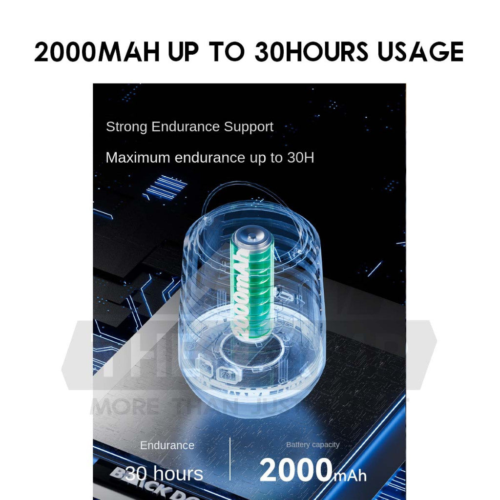 Blackdog Mosquito UV Killing Lamp Camping Tent Light Lantern Portable Multifunctional Electric Shock Hiking CBD2550ZM032