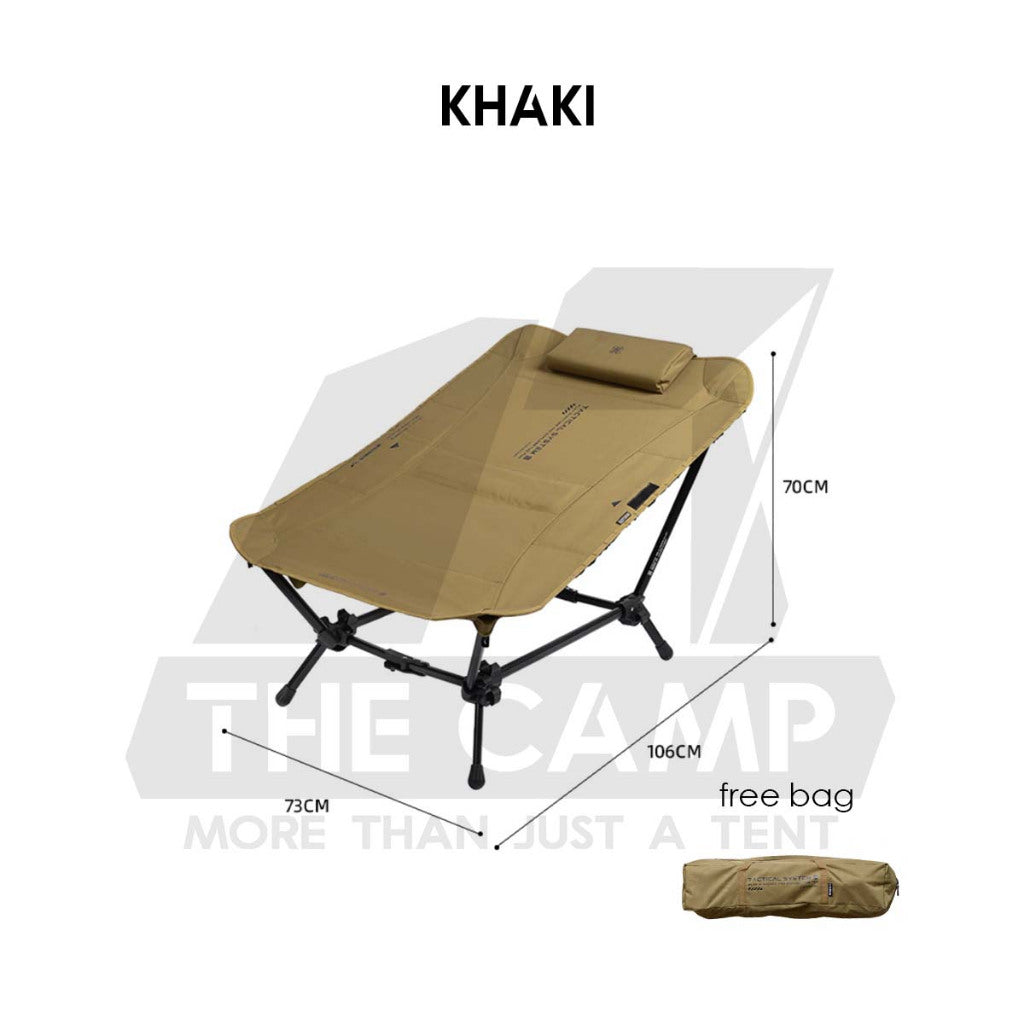 Shinetrip Leisure Chair Foldable Recliner Lounge Compact Storage Outdoor Camping Kerusi Healing A564