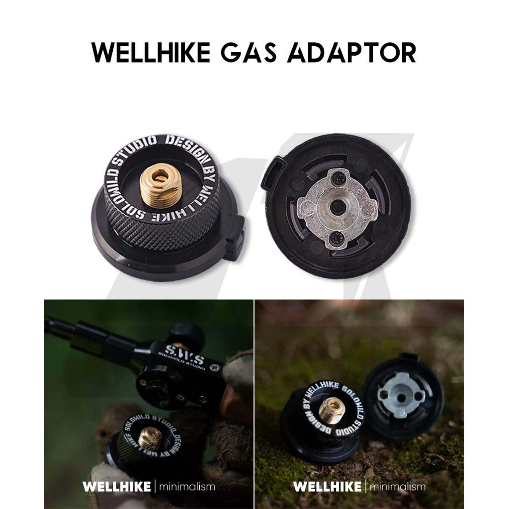 Gas Refill /Bottle Adapter Transfer Nozzle Lighter Adaptor for Outdoor Camping Stove Butane Canister Anti Roll Clip