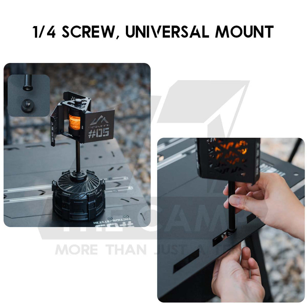 Shinetrip Shadow Wandering Lamp Shade for 19 Tornado Light Accessories Outdoor Camping Light Stand Pole A556