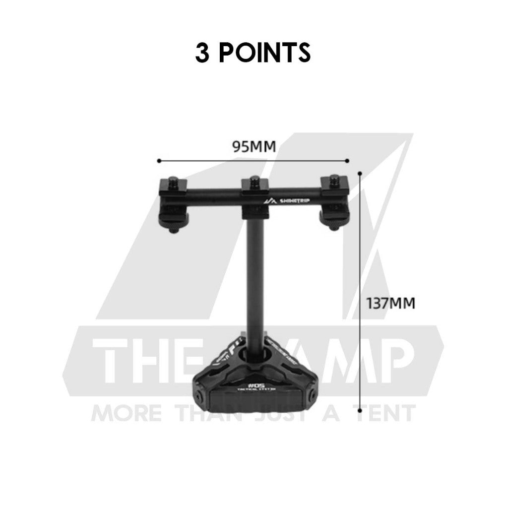 Shinetrip Light Stand Tripod for 19 Tornado Light Lantern Accessories Lamp Pole Outdoor Camping A542