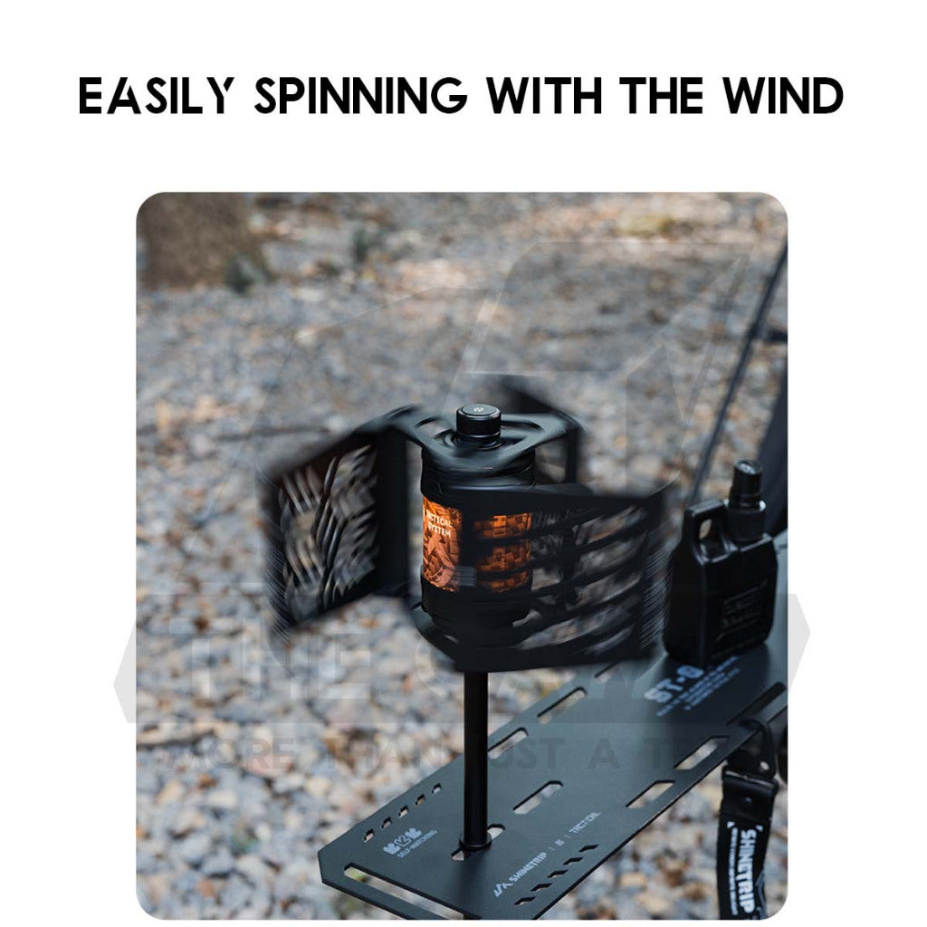 Shinetrip Shadow Wandering Lamp Shade for 19 Tornado Light Accessories Outdoor Camping Light Stand Pole A556