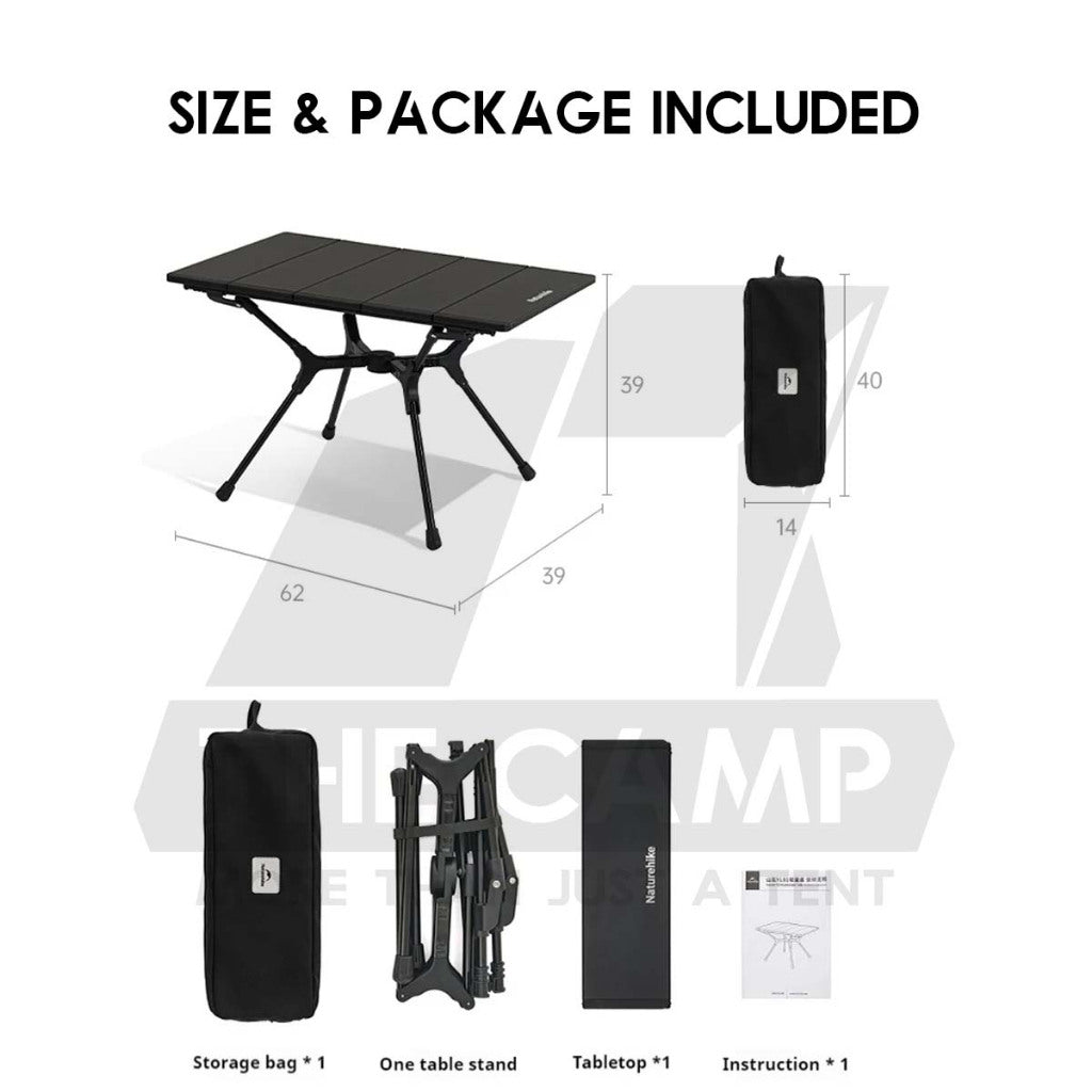Naturehike Quick Open Table YL01 Yamami Ultra Lightweight Outdoor Camping Hiking Meja CNK2550JJ021