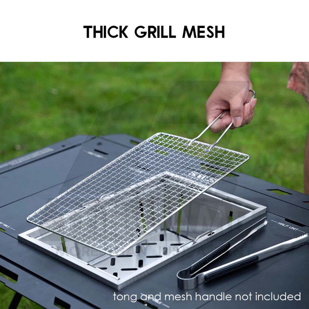 Wellhike SWS IGT BBQ Stove Grill Stainless Steel IGT Module Modular Outdoor Camping Portable Folding Stove Picnic