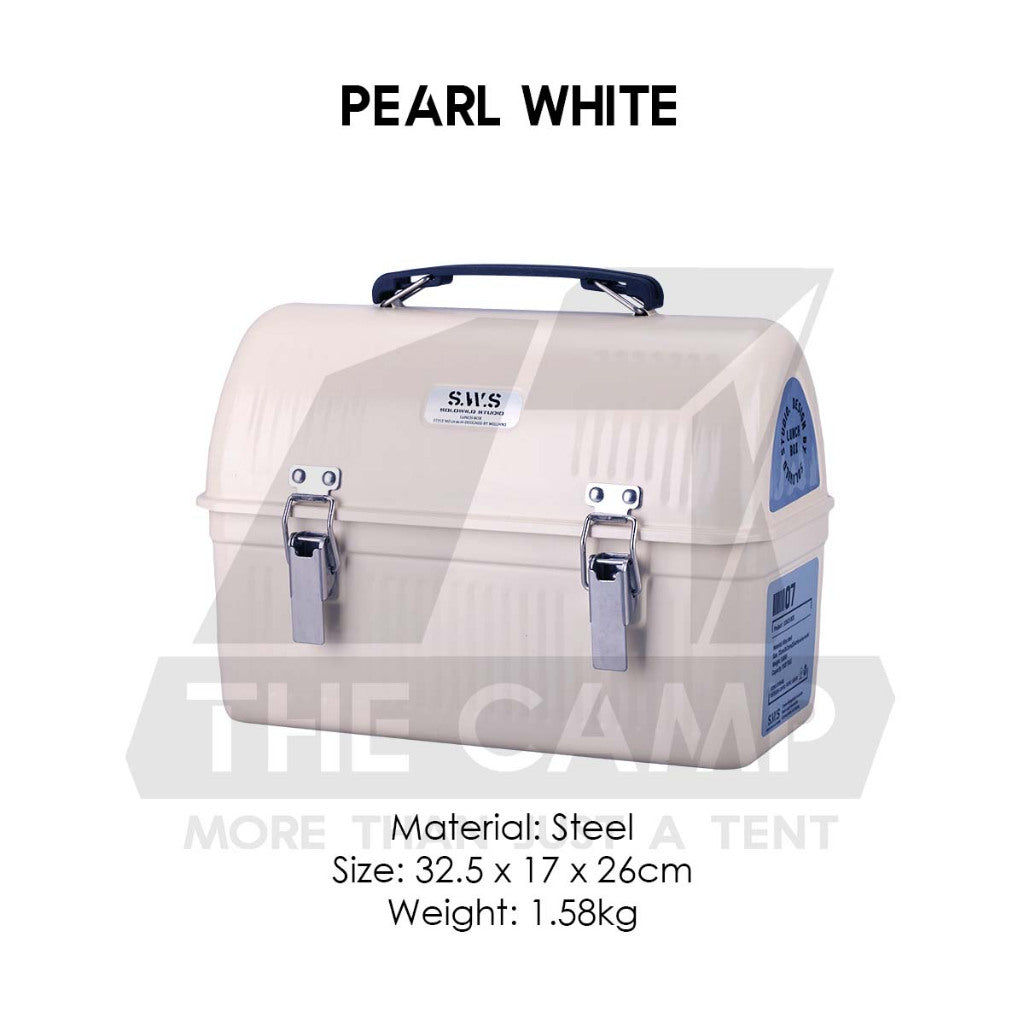 Wellhike SWS Classic Lunch Box 10QT 9.4L Coffee Box LunchBox Top Plate Inner Vintage Accessories Stanley