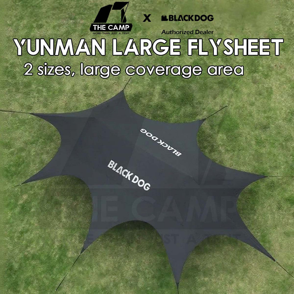 Blackdog YunMan Ultra Large Flysheet Tarp Sunshade Outdoor Camping Commercial Awning Dome Shelter CBD2550WS027