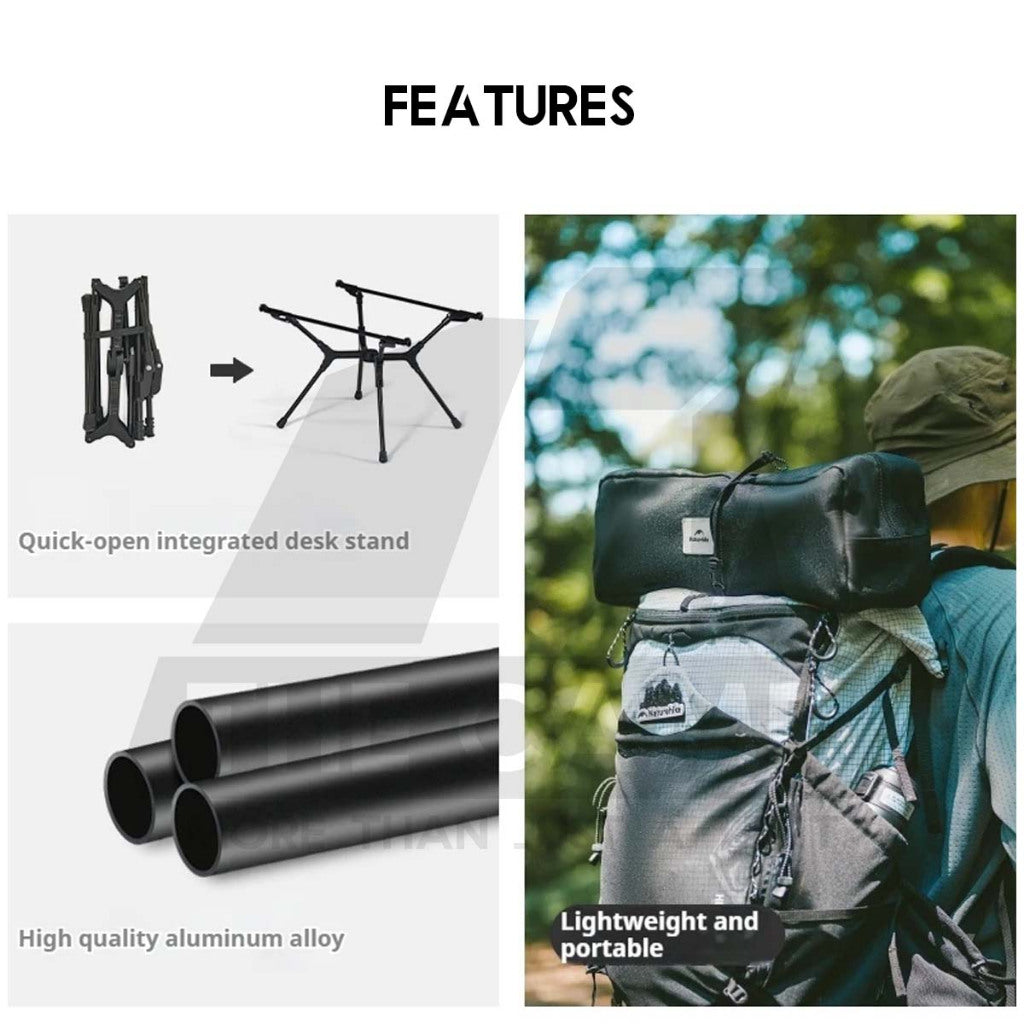 Naturehike Quick Open Table YL01 Yamami Ultra Lightweight Outdoor Camping Hiking Meja CNK2550JJ021