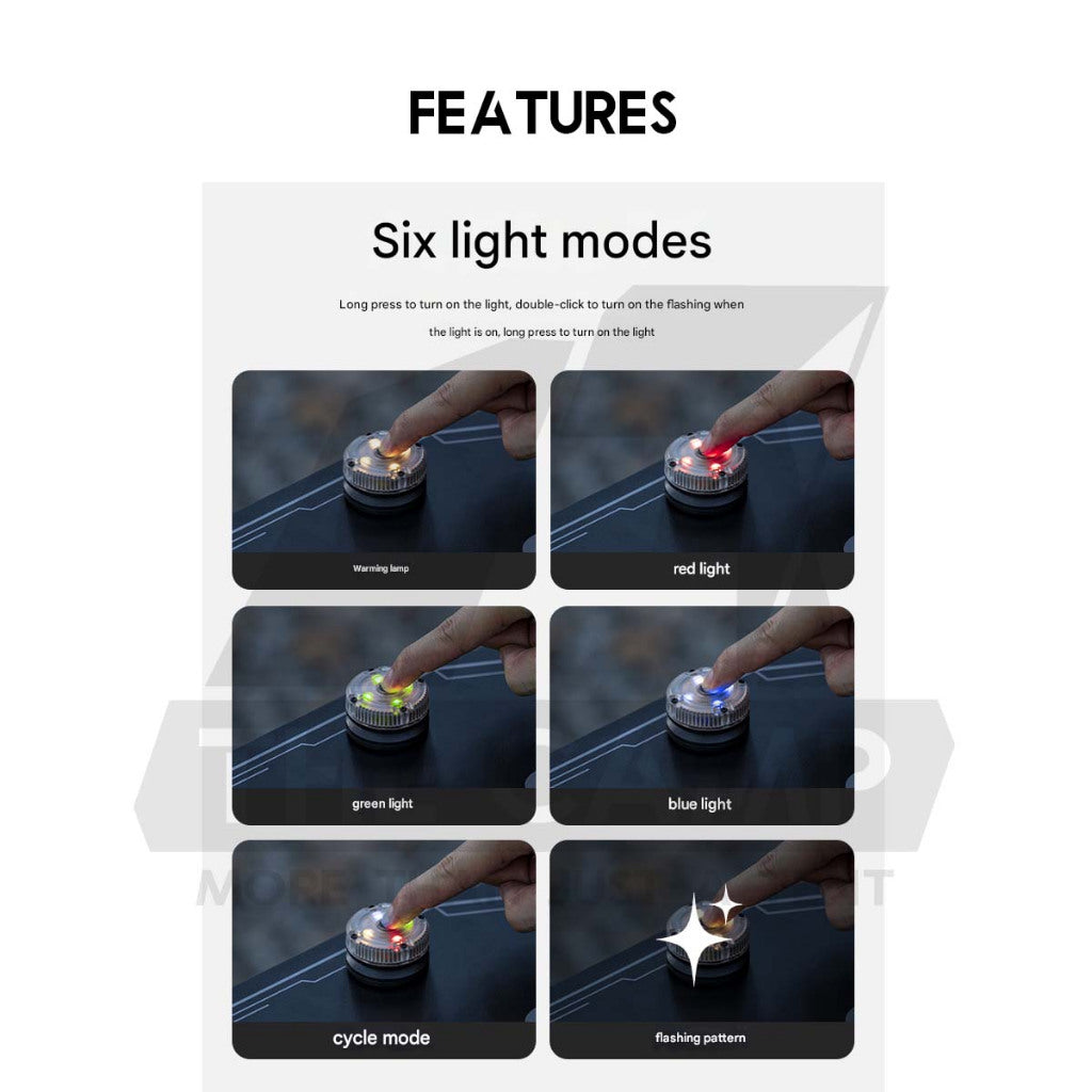 Blackdog Magnetic Light Multi Mode Outdoor Camping Magnet Flysheet Hanger Clip Hook with Light CBD2550ZM028