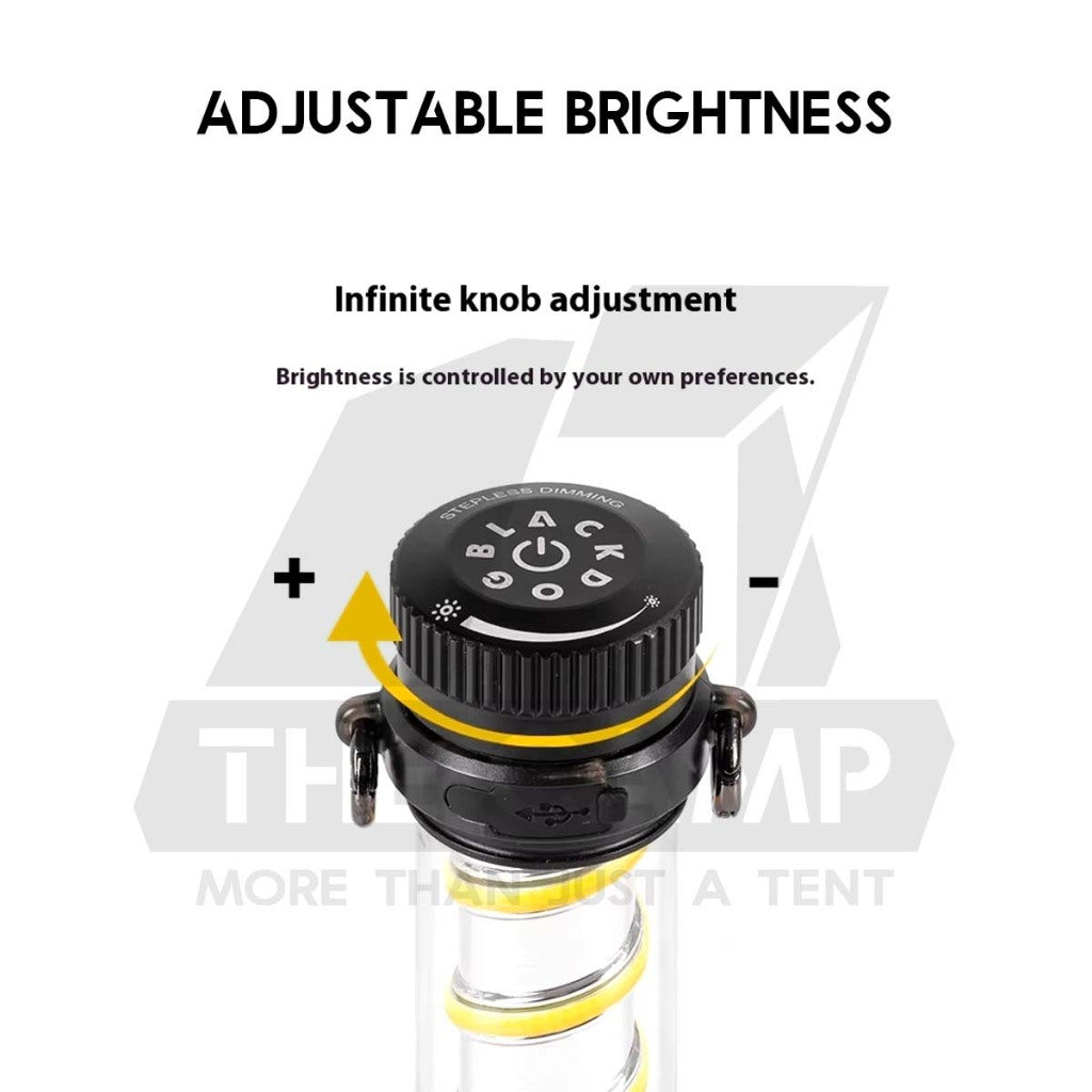 Blackdog ZM014 Camping Light with Torch Flashlight Outdoor Camping Ambient Atmosphere Lamp Lampu CBD2550ZM014