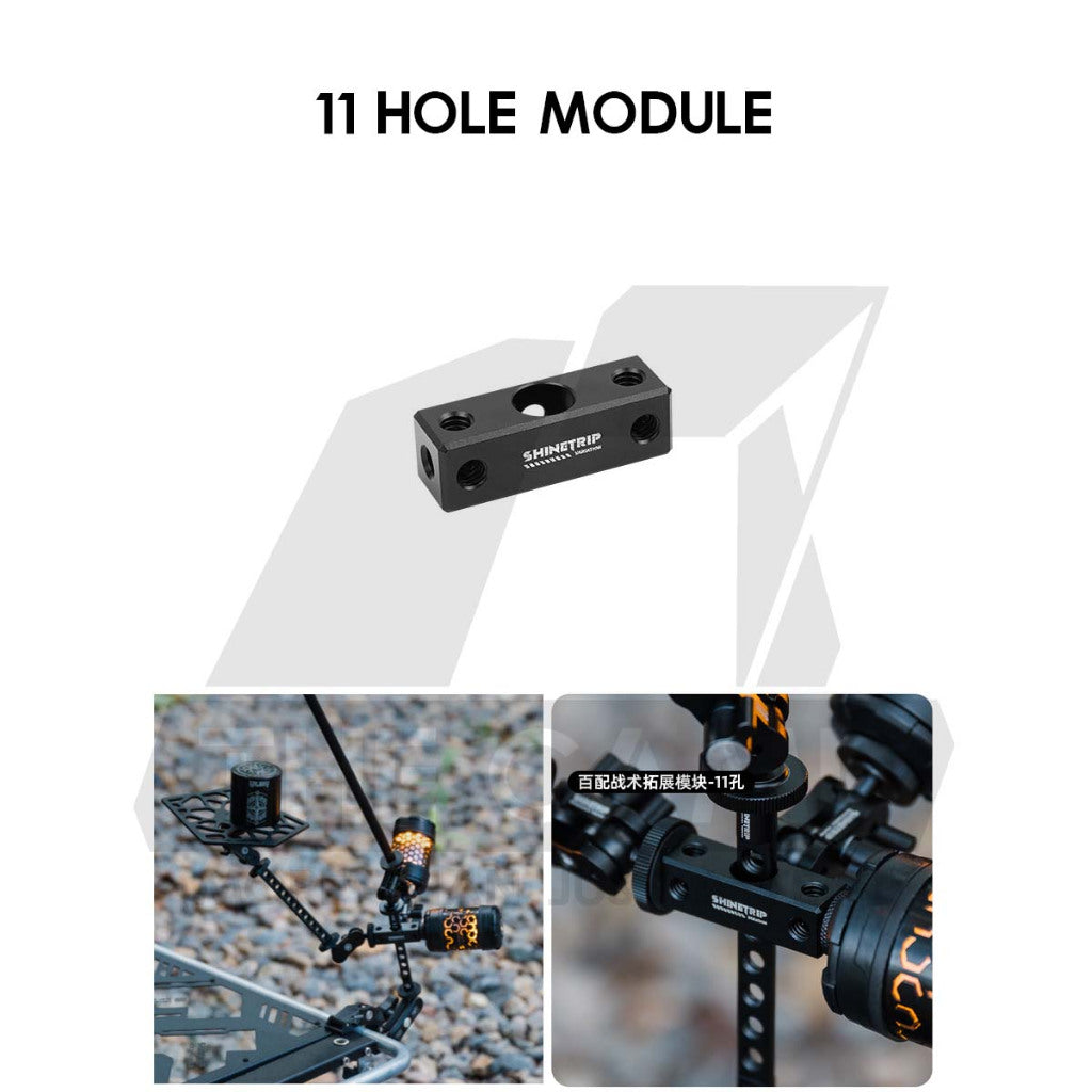 Shinetrip Unigrip Tactical Clamp Universal Lamp Gripper for 19 Tornado Accessories Fan Clip Tripod Light Stand Pole A556