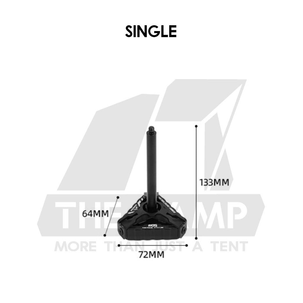 Shinetrip Light Stand Tripod for 19 Tornado Light Lantern Accessories Lamp Pole Outdoor Camping A542