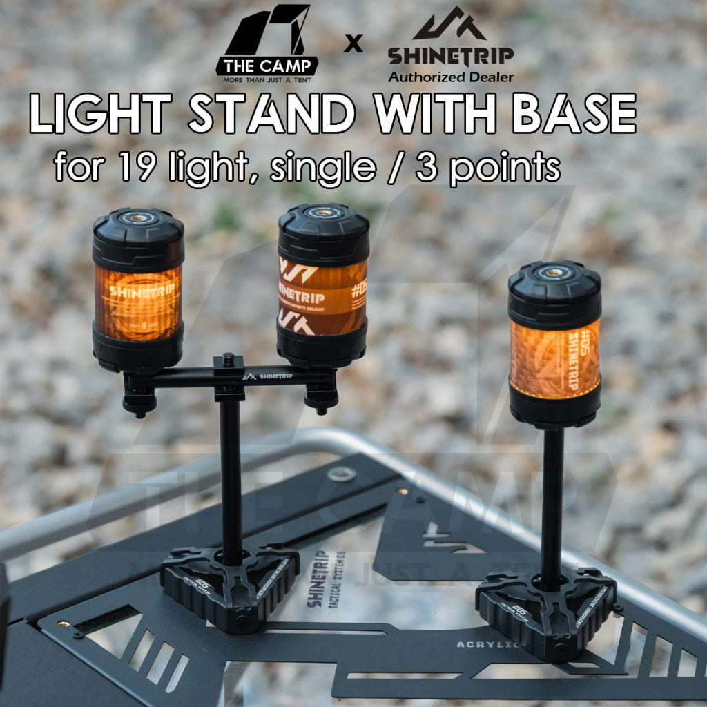 Shinetrip Light Stand Tripod for 19 Tornado Light Lantern Accessories Lamp Pole Outdoor Camping A542
