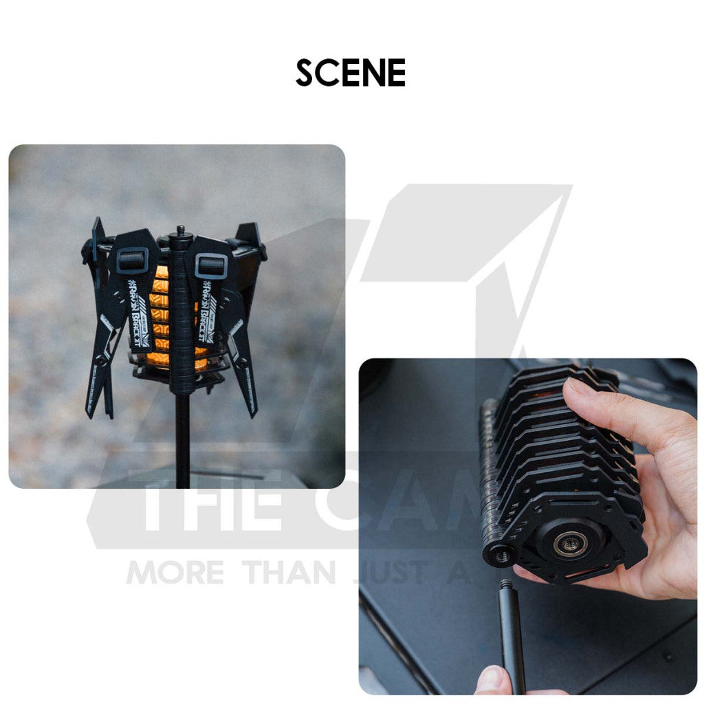 Shinetrip Mecha Light Mount for 19 Tornado Light Accessories Deep Wing Outdoor Camping Lamp Stand Pole A552