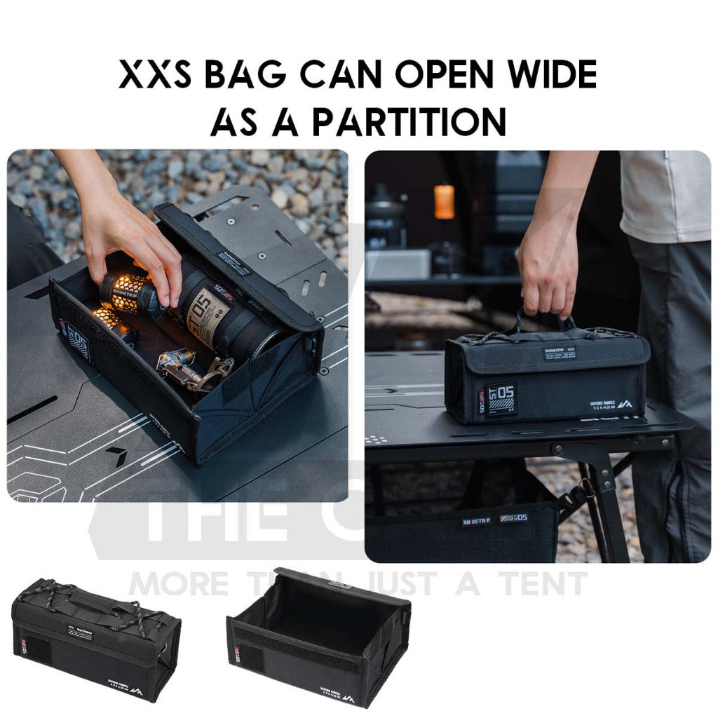 Shinetrip Tactical Storage Bag Soft Case XXS S Pack Outdoor Camping Molle System Kermit Chair Side Pouch Cup Holder A527