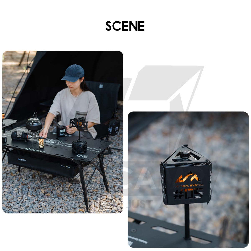 Shinetrip Shadow Wandering Lamp Shade for 19 Tornado Light Accessories Outdoor Camping Light Stand Pole A556