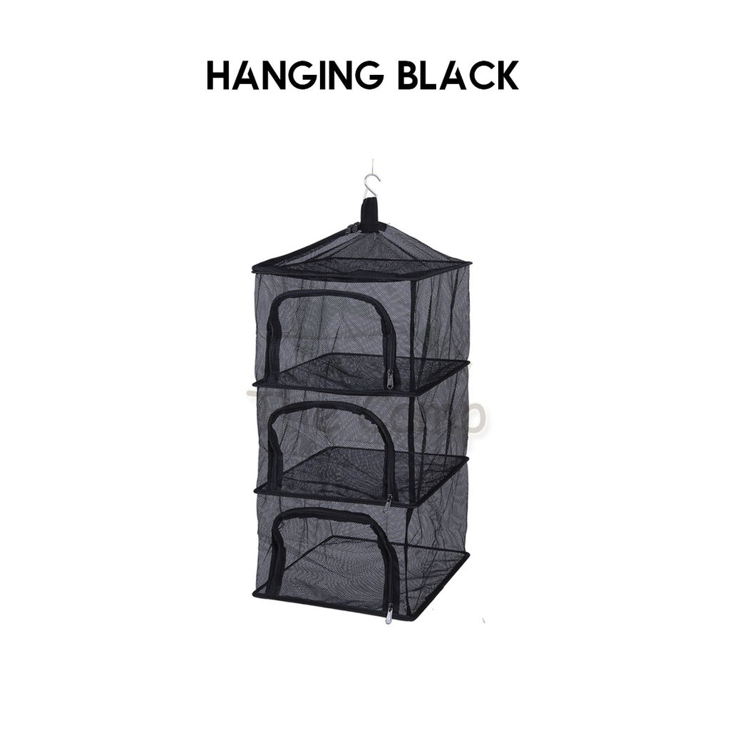 Portable Hanging Standing Rack Net Mesh Bag Foldable 4 Layers Dish Shelf Camping Equipment Dryer Utensils Storage Drying