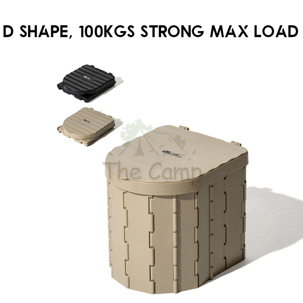 Mobi Garden Portable Toilet Bowl Potty Foldable Rubbish Bin Garbage Folding Tent Flysheet Pole Peg Nail Table Chair Rope