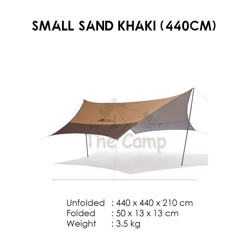 Mobi Garden Camping Flysheet Tarp Silver Coated UV Block Sunscreen Tent Canopy Outdoor Gear Equipment Family Naturehike