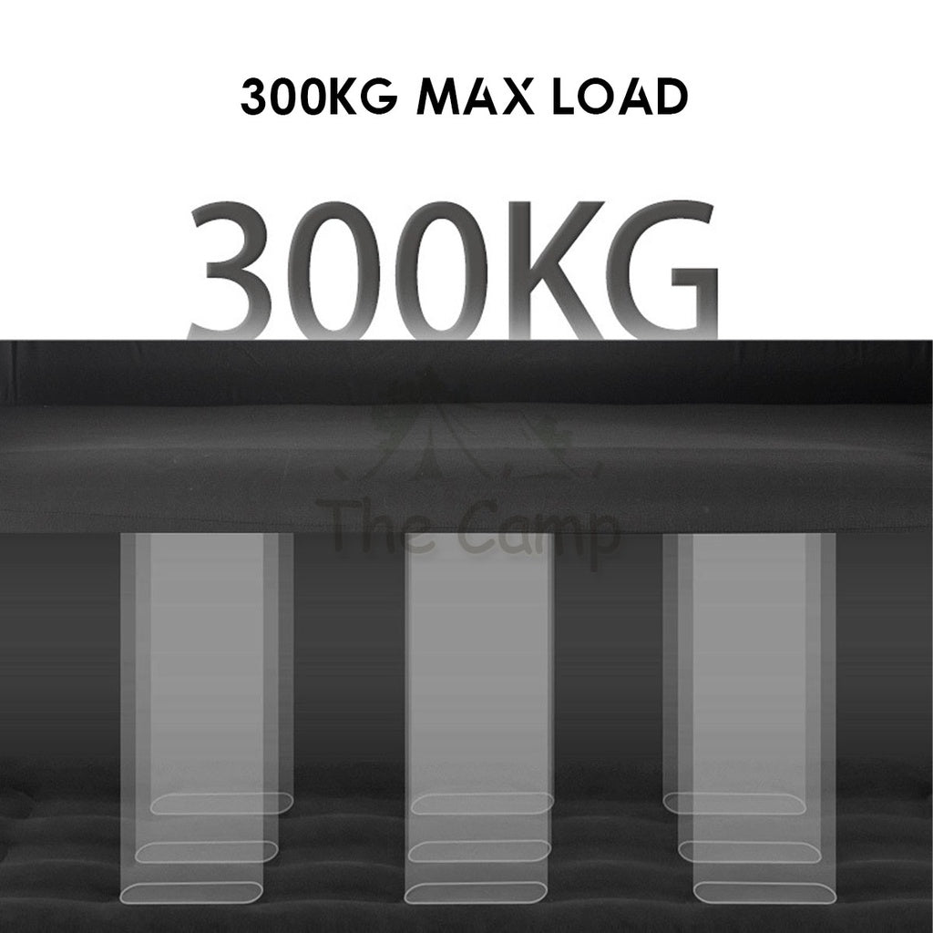 Blackdog Inflatable Sofa Outdoor Camping Chair Inflation Bed Mattress Table Flysheet Tarp Table Black Pump Rope BD-SF001