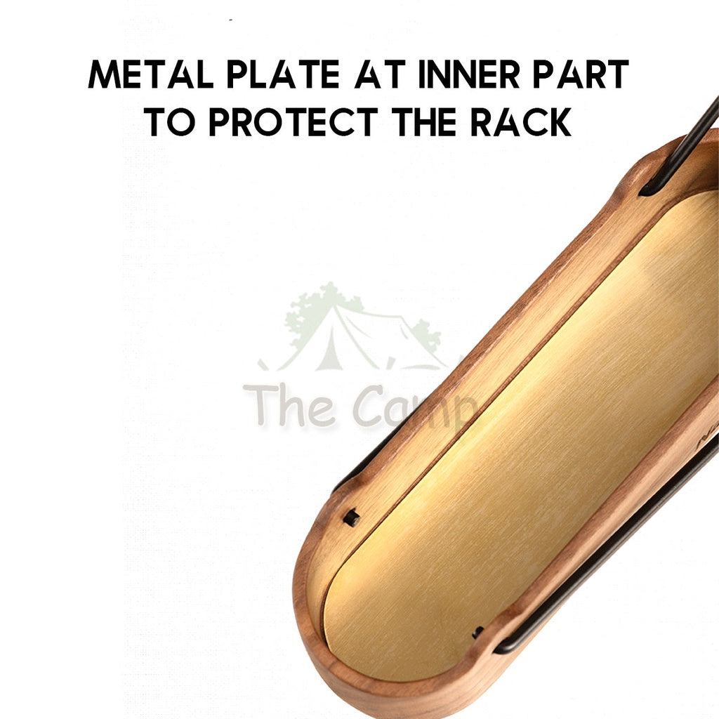 Naturehike Mosquito Coil Rack Outdoor Solid Wood Incense Basket Mosquito Box Holder Tray Tent Tarp Peg Nail Ash