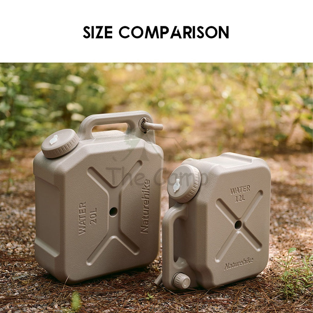 Naturehike Water Tank 12L 20L Portable Container Water Tap Outdoor Camping PP Food Grade CNH22CJ018