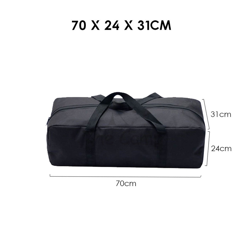 Camping Pole Storage Bag XL Large Long Size Black Equipment Bags Adjustable Pole Flysheet Tarp Tent Peg Nail