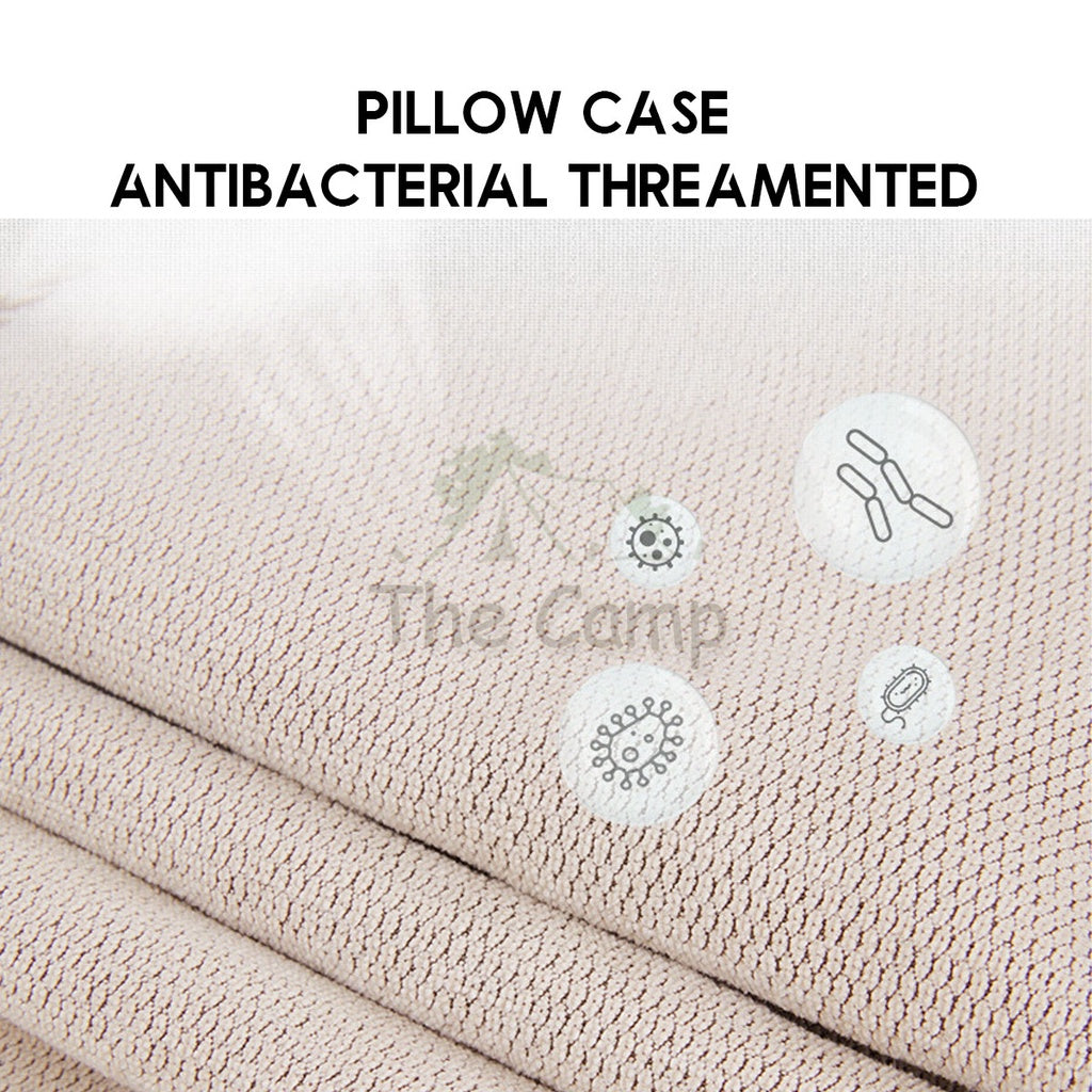 Naturehike Memory Foam Inflatable Sponge Pillow 3D Case Cover Camping Soundless Auto Inflate Travel Air Bed NH22ZT002
