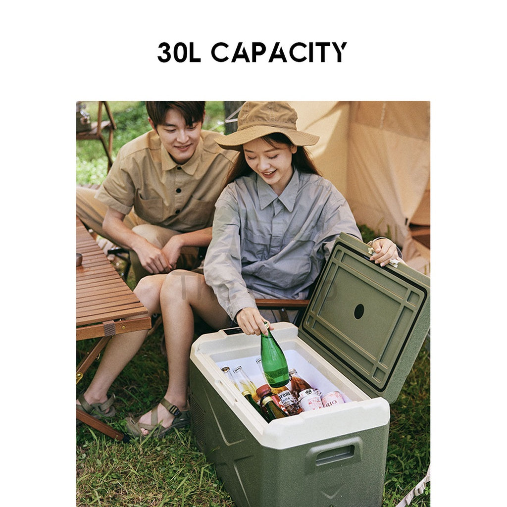 Naturehike Outdoor Car Refrigerator 30L Camping Freezer Fridge Cooler Box Ice Box Portable Car Tent Flysheet Storage