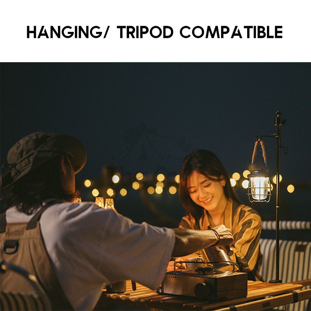 Naturehike Camping Portable Light Hanging Tripod Atmosphere Breathing LED Lamp Lantern Tent Pole CNH22DQ007 CNH22DQ008