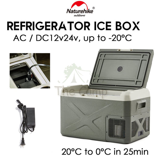 Naturehike Outdoor Car Refrigerator 30L Camping Freezer Fridge Cooler Box Ice Box Portable Car Tent Flysheet Storage