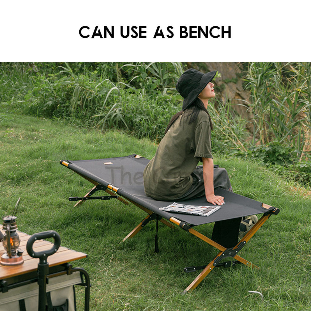 Naturehike Camping Cot Foldable Sleeping Mat Outdoor Military Bed Mattress Tent Flysheet Peg Table Chair NH19X003-C