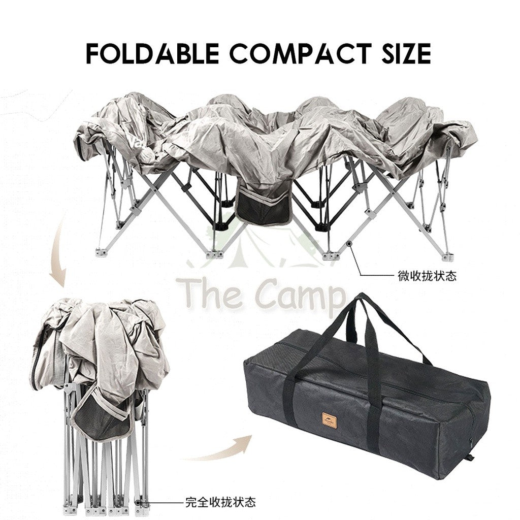 Naturehike Foldable Double Bed Rack Frame Outdoor Camping Sleeping Cot Mattress Tent Air Bed Mattress Cover CNH22JU021