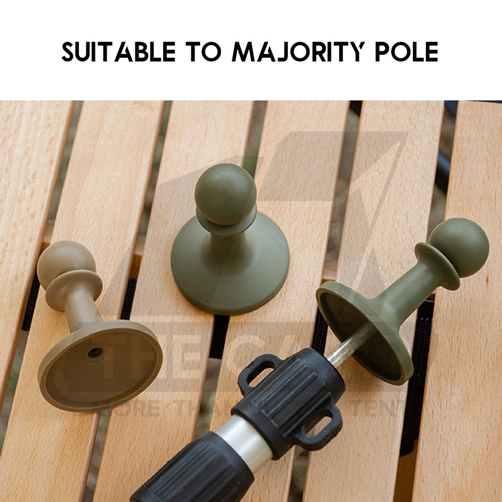 Camping Lightning Pole Cap Outdoor Luminous Glow In The Dark Anti Thunder Protection Cover Lightning Proof