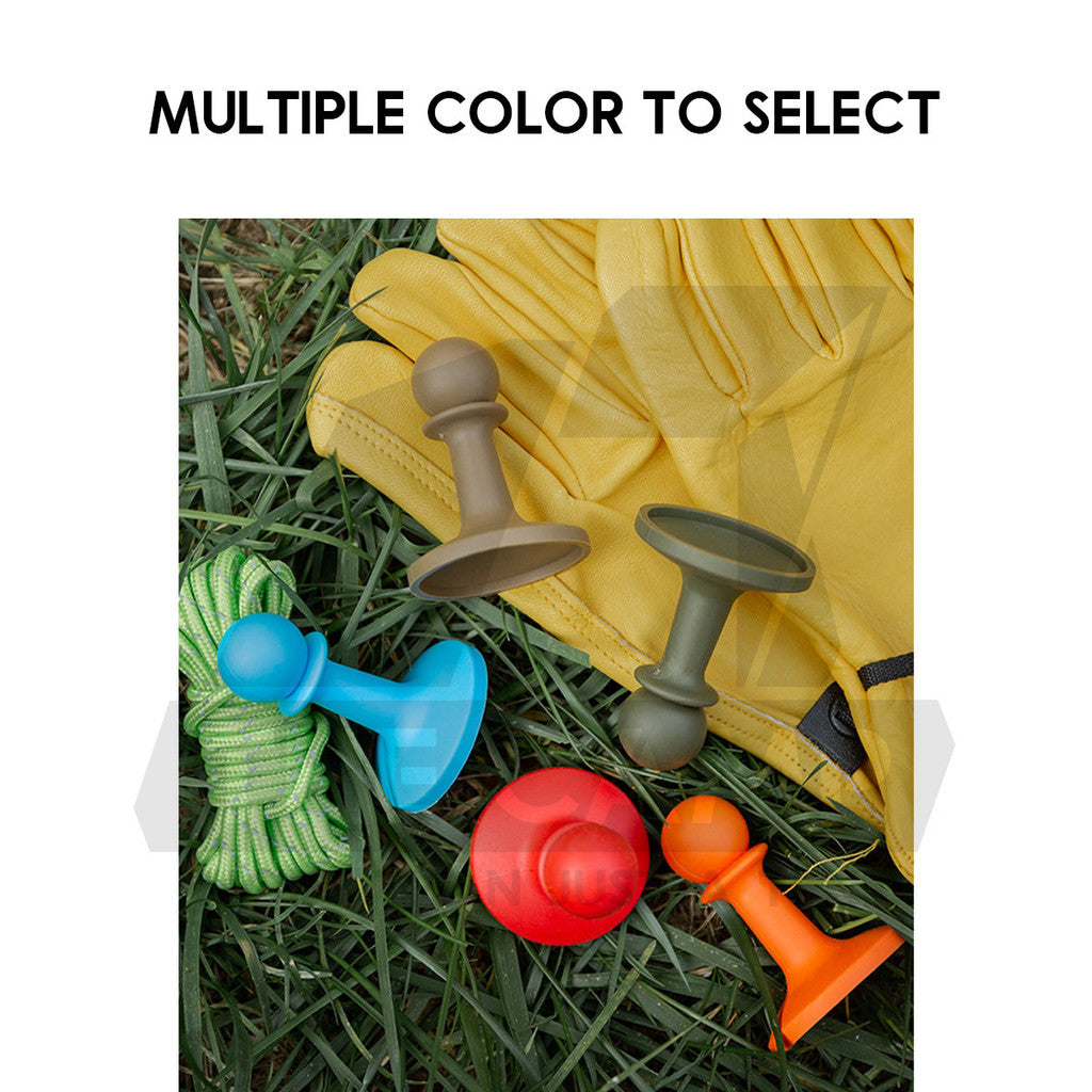 Camping Lightning Pole Cap Outdoor Luminous Glow In The Dark Anti Thunder Protection Cover Lightning Proof