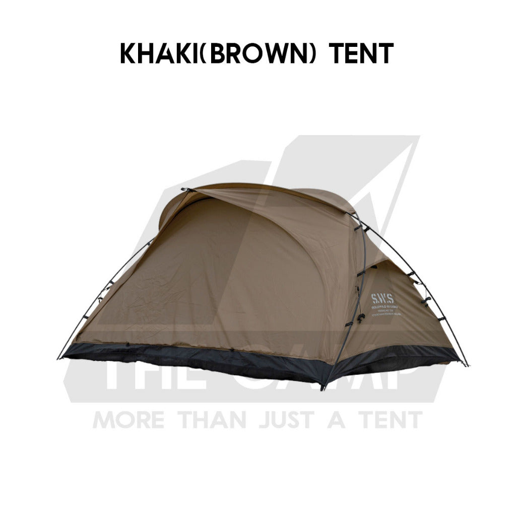 Wellhike SWS 2 Person Hiking Tent Morning Mist Lightweight Portable with Mesh Outdoor Camping Solo Khemah