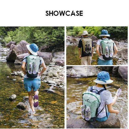 Naturehike Waterproof Backpack 20L 30L 40L Outdoor TPU Dry Wet Separation Storage Bag Ultralight Hiking Beach NH21FSB04