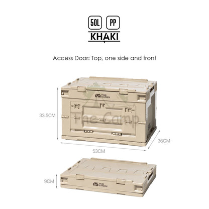 Mobi Garden Camping Folding Storage Box Stackable Outdoor Sport Family Recreation Naturehike Hiking Equipment Gear