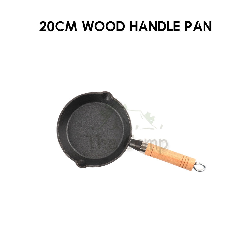 Cast Iron Skillet Grill Pan Frying Egg Pan Non Stick Square Steak Pan Camping Picnic No Coating Silicone Handle Grip