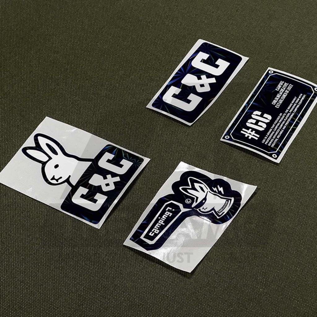 CC Brand Logo Sticker for Box Tent Cooler Box Table Laser
