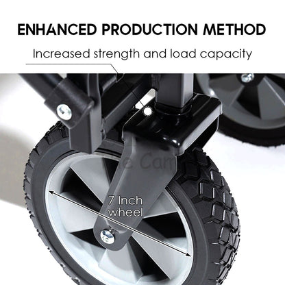 Mobi Garden Camping Portable Trolley Wagon 100L Litre Fast Easy Folding Cart Line Collaboration Outdoor Gear Naturehike