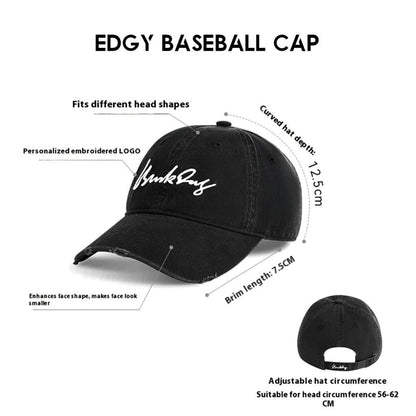 Blackdog EDGY / Nylon Baseball Cap Camping Outdoors Hiking Outing Leisure Black Topi CBD2550FS011 CBD2650FS010