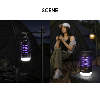 Blackdog Mosquito Killer Lamp UV Outdoor Camping Tent Light Lantern Portable Electric Shock Killing CBD2650ZM011