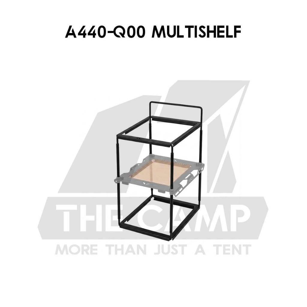 Shinetrip 4 Fold Table Adjustable Height Aluminium Alloy 1 piece Design Tactical Side Expansion IGT Panel A599