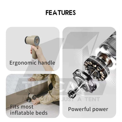 Naturehike Handheld Pump for Air Bed Mattress Tent Inflate Deflate 2psi Flysheet Dome Tarp CNK2450ZM017