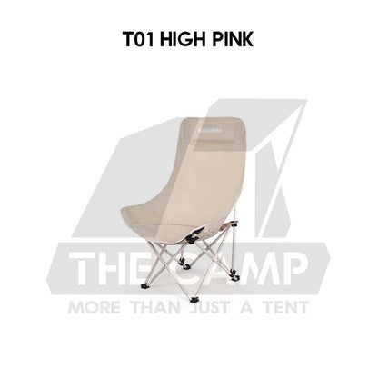 Naturehike T01 Highback Moon Chair Outdoor Camping Widened Armchair High Back Headrest Kerusi Healing CNH23JU13002