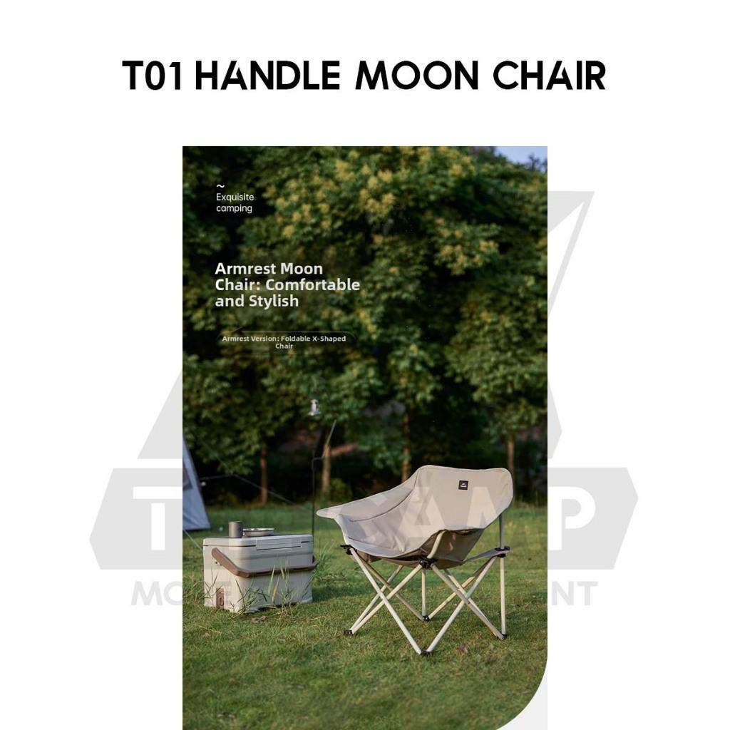 Naturehike T01 Armrest Folding Moon Chair Handle Outdoor Camping Widened Handle Arm Rest Kerusi Healing CNH23JU13002
