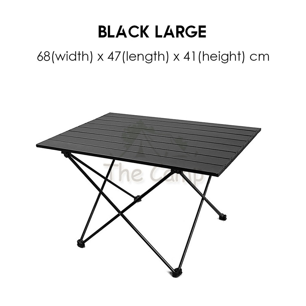 Outdoor Folding Aluminium / Cloth Camping Table Portable Small Compact Foldable Picnic BBQ Egg Roll Chair Flysheet Rope